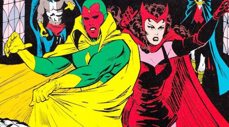 vision - scarlet witch
