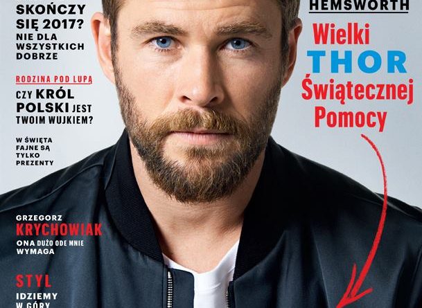 Chris Hemsworth Esquire Polska WOSP