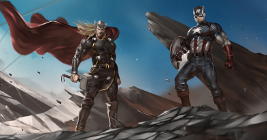 Captain America, Thor, Plakaty