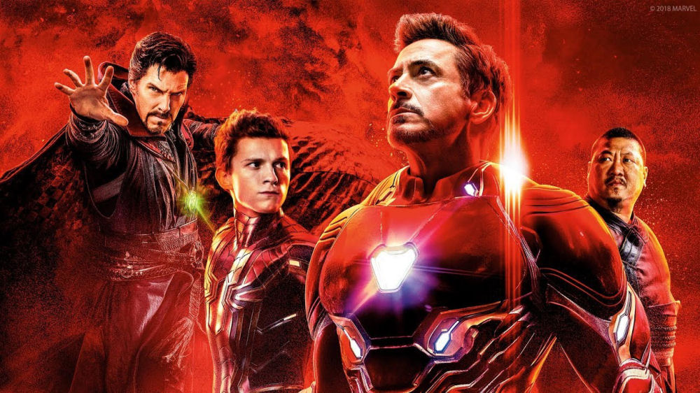 Avengers Infinity War, Iron Man, Spider-Man, Wong, Doctor Strange