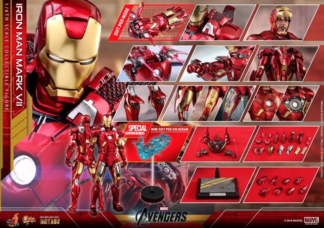 Iron Man Mark VII, Hot Toys (1)