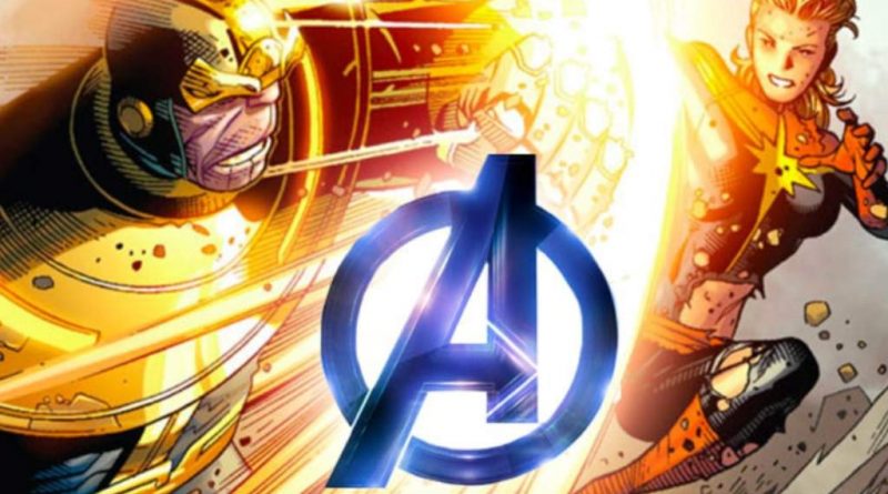 Thanos, Captain Marvel, Avengers 4, Fanart, BossLogic