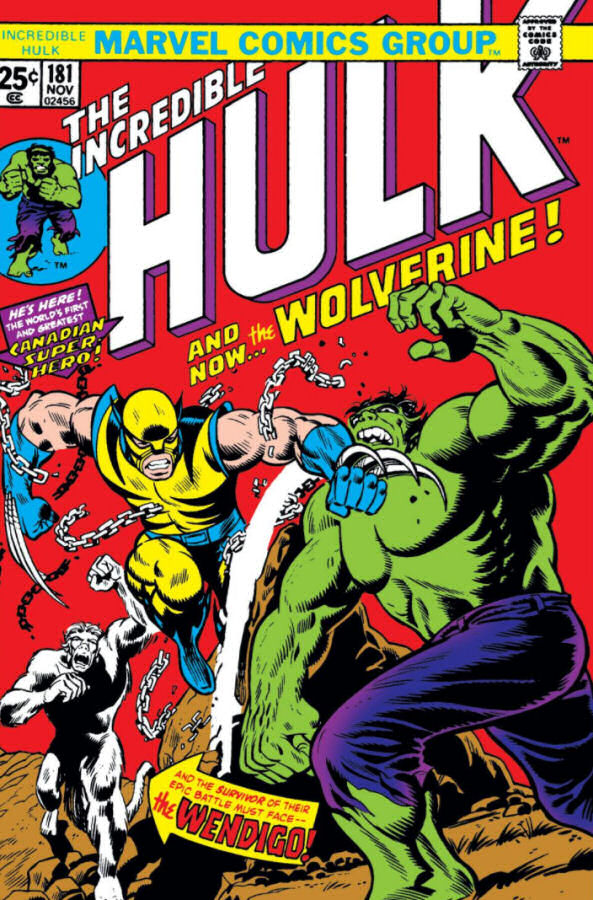 Incredible Hulk #181, Wolverine, 1974