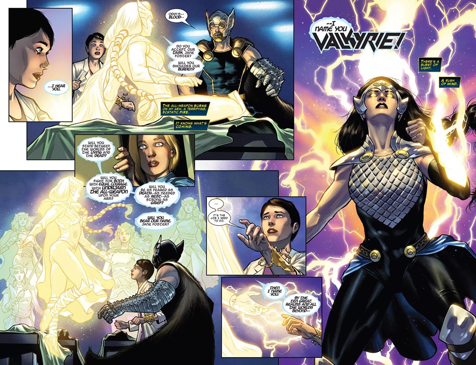 Jane Foster, Valkyrie, Walkiria, War of The Realms Omega