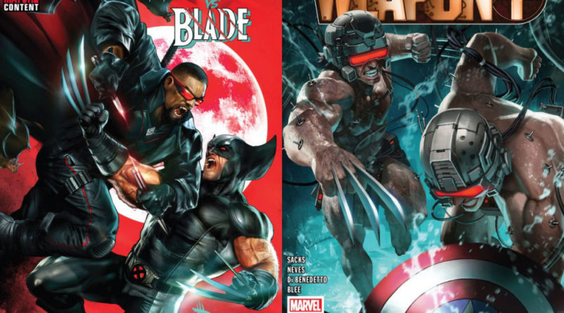 Wolverine, Blade, Captain America, Weapon Plus
