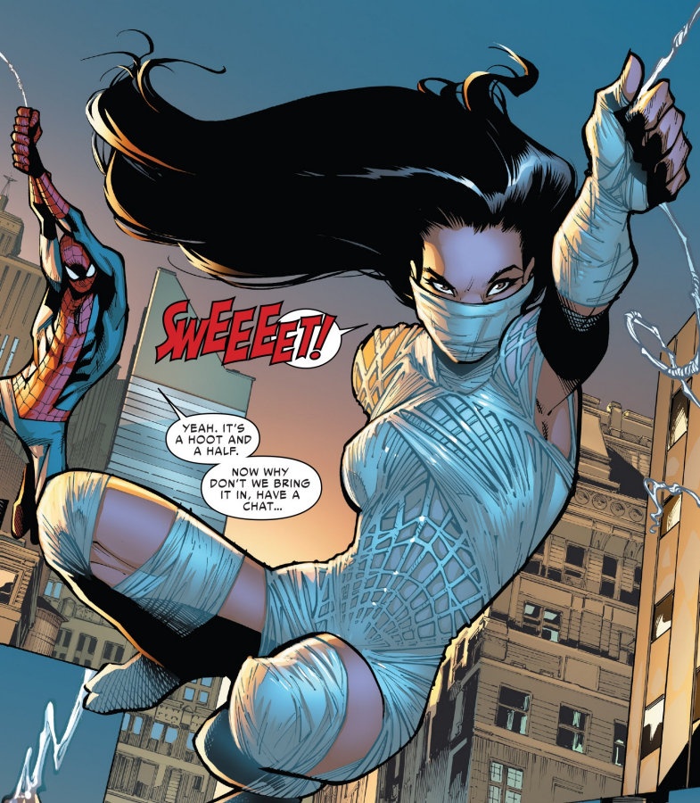 Silk, Superbohaterowie Marvela