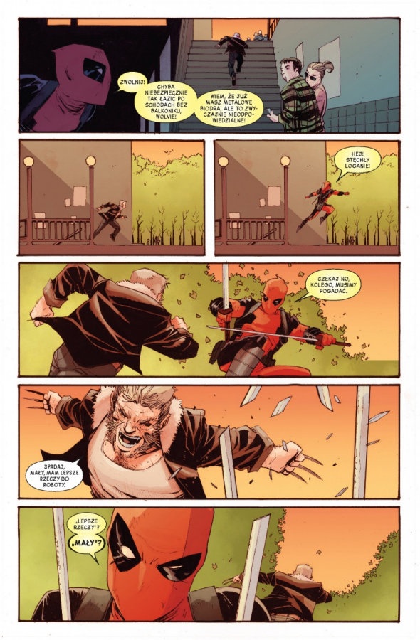 Deadpool kotra Staruszek Logan