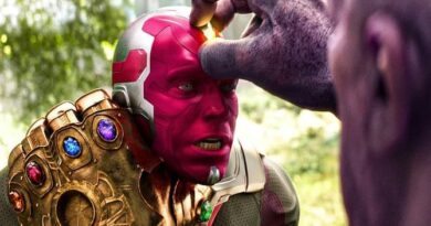 Vision, Infinity War, Thanos